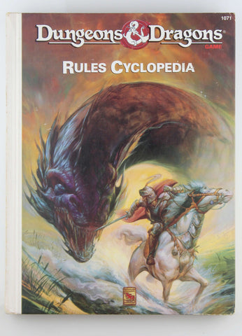 Dungeons & Dragon Rules Cyclopedia by Aaron Allston (1991-11-07), by   
