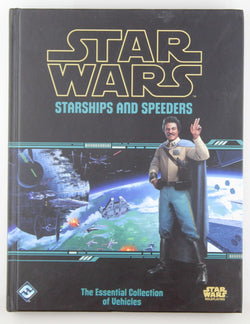 Star Wars RPG Starships and Speeders VG+, by Cox, et al  
