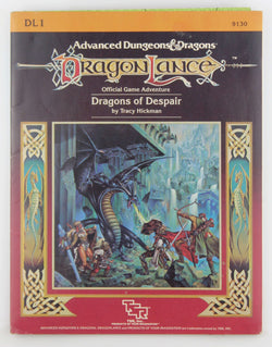 AD&D DL1 Dragons of Despair Dragonlance VG, by Tracy Hickman  