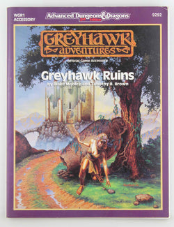 AD&D Greyhawk Ruins VG, by Mobley, Brown  