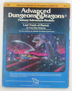 AD&D I5 Lost Tomb of Martek G+, by Hickman  