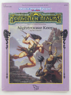 AD&D Nightmare Keep Forgotten Realms, by Rick Swan  