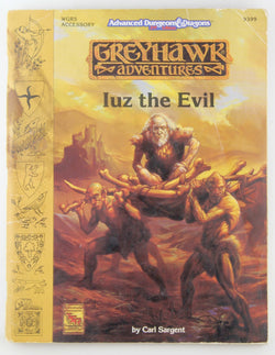 Iuz The Evil AD&D 2e Greyhawk G+, by Carl Sargent  