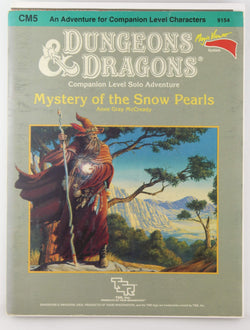 D&D CM5 Mystery of the Snow Pearls No Viewer, by Anne Gray McCready  