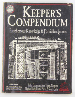 Call of Cthulhu 1920s Keeper's Compendium, by Herber  
