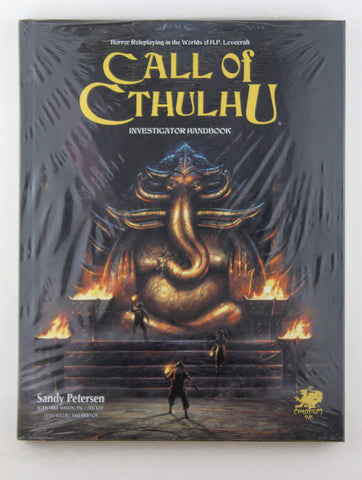 Call of Cthulhu Investigators Handbook (Call of Cthulhu Roleplaying), by Keith Herber,Paul Fricker,Lynn Willis,Sandy Petersen,Mike Mason,Chaosium Inc  