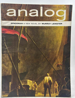 Analog SF March 1964 - Spaceman Murray Leinster, by   