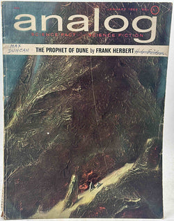 Analog SF Jan 1965 - The Prophet of Dune Frank Herbert, by   