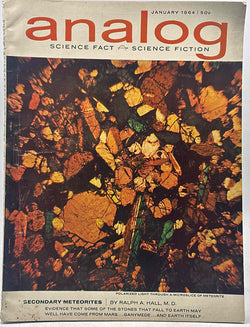 Analog SF Jan 1964 - Secondary Meteorites Ralph A Hall, by   