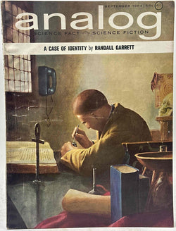 Analog SF Sept 1964 - A Case of Identity Randall Garrett, by   