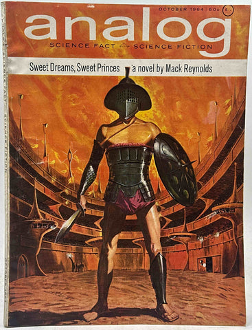 Analog SF Oct 1964 - Sweet Dreams Sweet Princes Mack Reynolds, by   