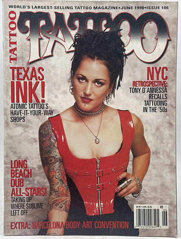 Tattoo Magazine Issue 106 June 1998, by Tattoo  