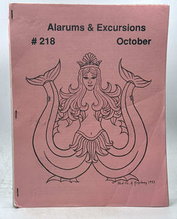 Alarums & Excursions #218 Oct RPG APAzine, by Gold, Lee (ed.)  