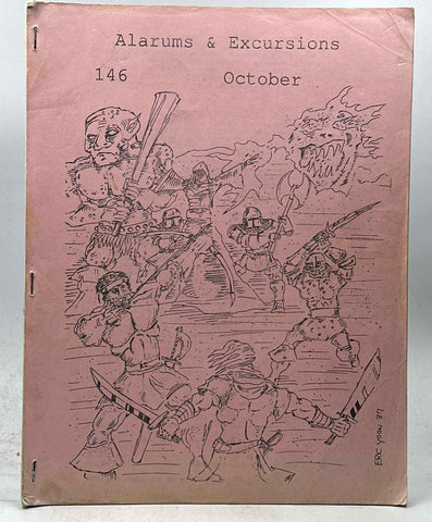 Alarums & Excursions #146 Oct RPG APAzine, by Gold, Lee (ed.)  