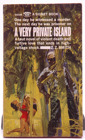 A Very Private Island D2186, by Z.Z. Smith  First Edition