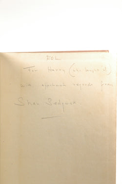 Wind Without Rain, by Sedgwick, Shan Signed First Edition