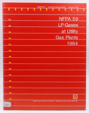 1984 NFPA 59 Utility LP-Gas Plant Code, by NFPA  