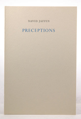 Preceptions, by Jaffin, David  