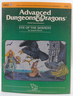Eye of the Serpent (Advanced Dungeons & Dragons Module UK5), by Morris, Graeme  