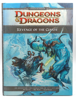 Revenge of the Giants: A 4th Edition D&D Super Adventure (D&D Adventure), by Noonan, David,Mearls, Mike,Slavicsek, Bill  