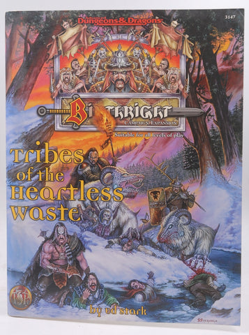Tribes of the Heartless Wastes (Advanced Dungeons & Dragons, 2nd Edition: Birthright, Campaign Expansion/3147), by Stark, Ed  