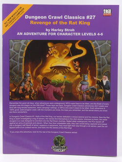 Dungeon Crawl Classics 27: Revenge of the Rat King, by Stroh, Harley  