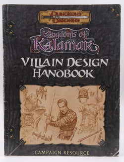 Villain Design Handbook, by Ferguson, D. Andrew, Sylvestre, Jarrett, Jelke, Brian, Morgan, Don, Plemmons, Mark  