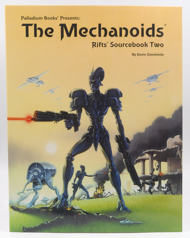 The Mechanoids Rifts Sourcebook Two, by Kevin Siembieda Signed 