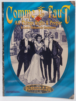 Comme Il Faut: All Things Right & Proper (Castle Falkenstein), by Pondsmith, Mike  