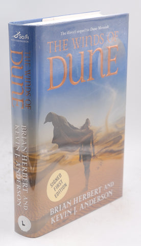 The Winds of Dune (Heroes of Dune #2), by Brian Herbert,Kevin J. Anderson Signed First Edition