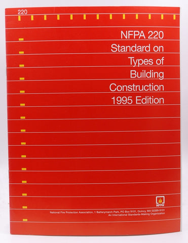 1995 NFPA 220 Standard on Types of Building Construction, by Staff  