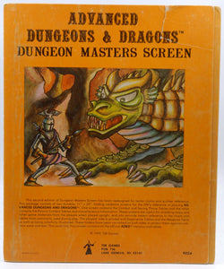 AD&D Dungeon Masters Screen 9024 Fair, by Staff  