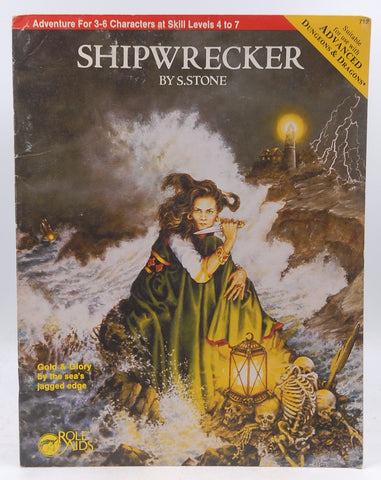 Shipwrecker (Advanced Dungeons and Dragons / Role Aids), by Sue Stone  