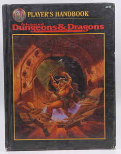 Player's Handbook Advanced Dungeons & Dragons (2nd Ed Fantasy Roleplaying), by Cook, David Zeb  