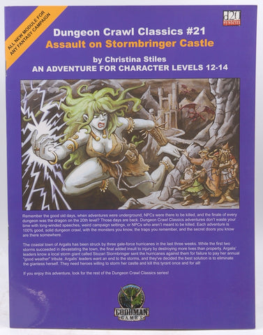 Dungeon Crawl Classics #21: Assault on Stormbringer Castle, by Christina Stiles  