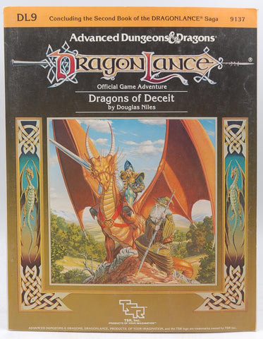 DL9 Dragons of Deceit AD&D Dragonlance, by Douglas Niles  