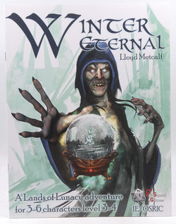 Winter Eternal - 1e / Osric: A 1e/Osric Adventure Module for Lands of Lunacy, by Lloyd Metcalf  