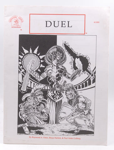 Duel: Role Playing Game, by Raymond A. Greer,Paul Arden Lidberg  