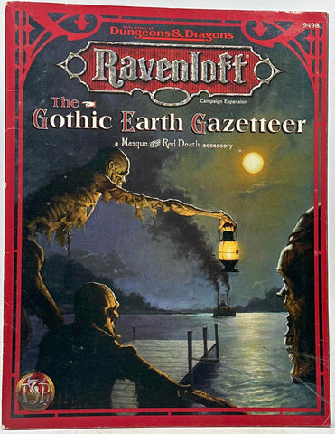 The Gothic Earth Gazetteer AD&D Horror, by Connors  