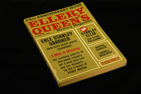 Ellery Queen's Mystery Magazine, March 1964 (23rd Anniversary Issue) (Volume 43, No. 3), by Mildred Clingerman, Arthur Porges, Cornell Woolrich, Agatha Christie, Stanley Ellin, Erle Stanley Gardner  