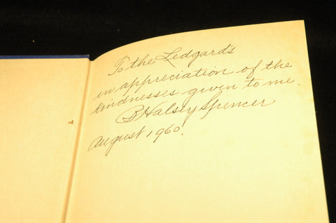 Remembered years Collected Poems, by Martha Linsley Spencer Signed 