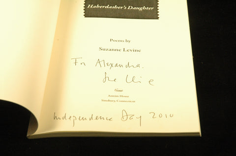 Haberdasher's Daughter, by Suzanne Levine Signed 