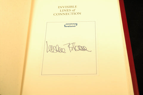 Invisible Lines of Connection: Sacred Stories of the Ordinary (Kushner Series), by Kushner, Lawrence Signed 