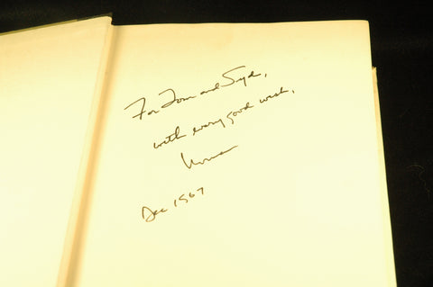 Present Tense an American Editors 1ST Edition, by Cousins, Norman Signed First Edition