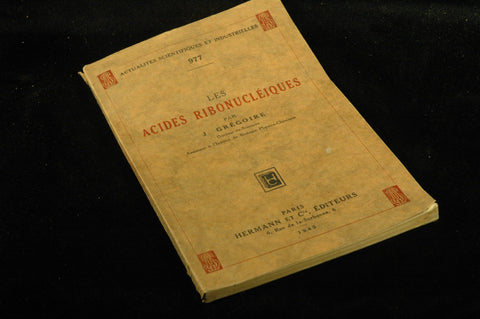 Les Acides Ribonucleiques, by Gregoire, J  