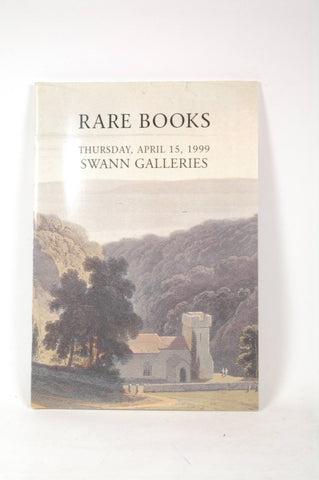 Swann Galleries: Rare Books - April 15, 1999 - Sale #1823 (BOOK AUCTION CATALOGUE), by Swann Galleries  