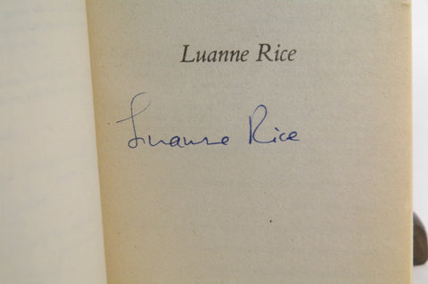 Crazy in Love, by Rice, Luanne Signed 