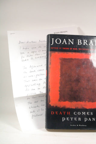 Death Comes For Peter Pan, by Joan Brady Signed 