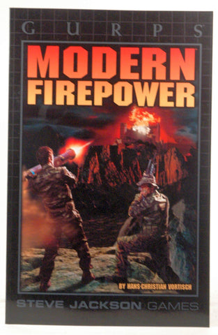 GURPS Modern Firepower *OP, by Steve Jackson Games  