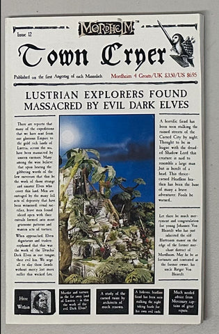 Town Cryer 12, by Andy Hall and others, Warwick Kinrade, Steve Hambrook, Jervis Johnson  